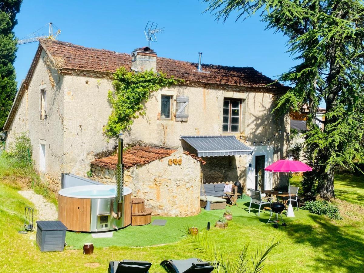 Gite De Charme Bain Nordique & Vieilles Pierre Classe 3 Etoiles Le Prestadou Arcambal Kültér fotó